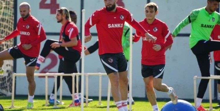 Gaziantep FK, Trabzonspor maçı hazırlıklarını sürdürüyor