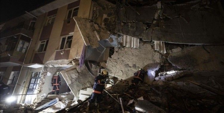 Ankara'da bir binada patlama meydana geldi