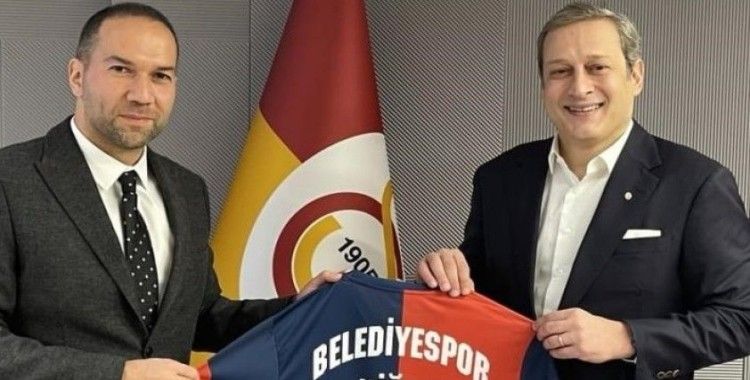 Başkan Özdemir, Galatasaray Başkanı Elmas ile görüştü