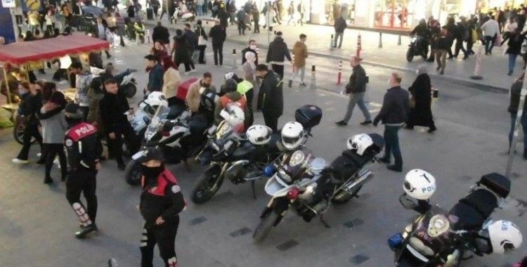 Bakırköy’de motosiklet denetimi