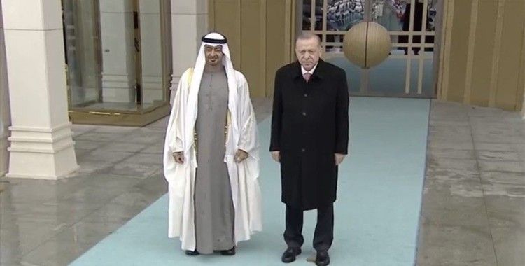 Abu Dabi Veliaht Prensi bin Zayid Türkiye'ye geldi