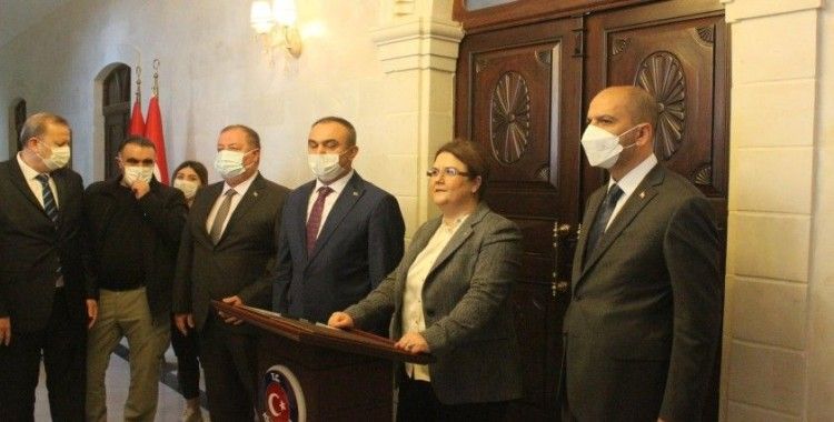 Aile ve Sosyal Hizmetler Bakanı Derya Yanık, Kilis’te