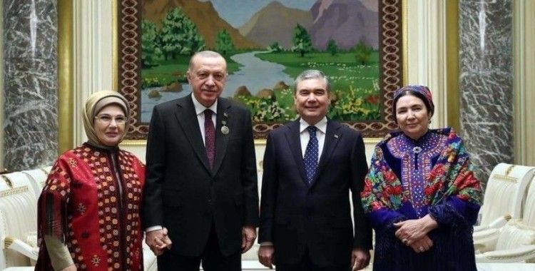 Türkmenistan First Lady'si ilk kez görüntülendi