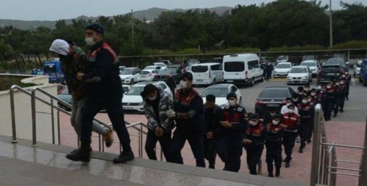 Muğla'da uluslararası suç örgütüne yapılan operasyonda 27 tutuklama
