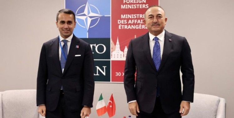 Bakan Çavuşoğlu, İtalya Dışişleri Bakanı Di Maio ile görüştü