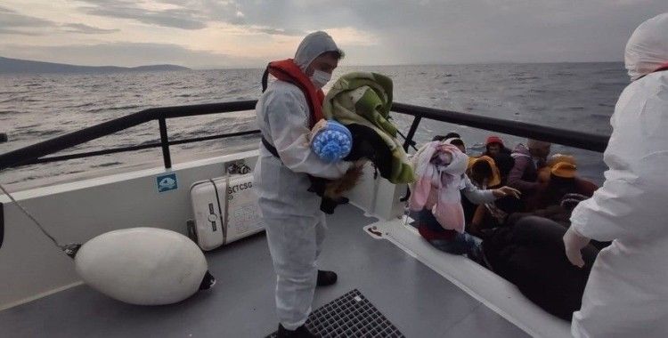 Yunanistan’ın ölüme ittiği göçmenleri Sahil Güvenlik kurtardı