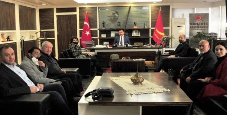 Gazeteciler Cemiyeti'nden Başkan Vidinlioğlu'nu ziyaret