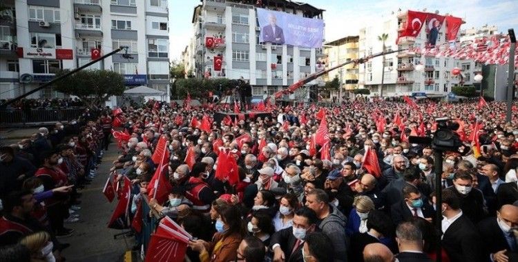 Mersin Valiliği: CHP’nin Mersin'deki mitingine yaklaşık 21 bin 500 kişi katıldı