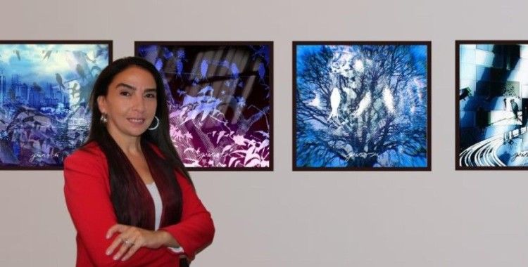 Günsu Saraçoğlu'nun "Derin-İz" koleksiyonu sanal galeri ile dijital platformda