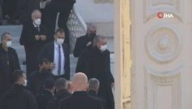 Cumhurbaşkanı Erdoğan, cuma namazını Yıldız Hamidiye Camii’nde kıldı