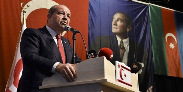 KKTC Cumhurbaşkanı Tatar, Kıbrıs'ta dayatmayla bir çözüme yanaşmayacaklarını belirtti