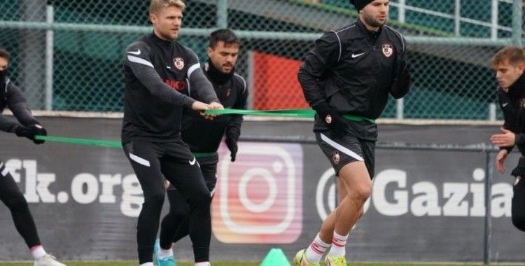 Gaziantep FK, Karagümrük maçı hazırlıklarını sürdürüyor
