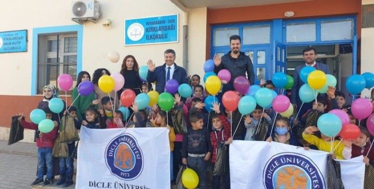 Sosyal sorumluluk çerçevesinde Kırklardağı İlkokulu ziyaret edildi