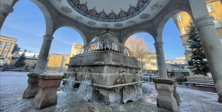 Erzurum, Ardahan ve Ağrı'da soğuk hava etkisini sürdürüyor