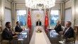 Cumhurbaşkanı Erdoğan, Katar Dışişleri Bakanı Sani'yi kabul etti