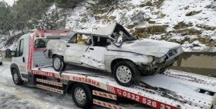 Bolu'da zincirleme kazada 2 kişi yaralandı
