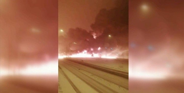 Boru hattındaki patlama Gaziantep-Kahramanmaraş arasındaki ulaşımı durdurdu