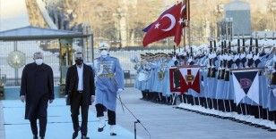 Cumhurbaşkanı Erdoğan, El Salvador Cumhurbaşkanı Bukele’yi resmi törenle karşıladı
