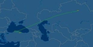 İstanbul’a inemeyen Kazakistan ve Kırgızistan uçakları Samsun’a indi