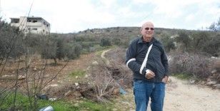 Batı Şeria'daki yerleşimci saldırısında yaralanan Yahudi aktivist: Filistinlilere yardım etmek sorumluluğumuz
