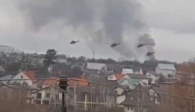 Rus helikopterleri Ukraynalıların 3 helikopterini düşürdü