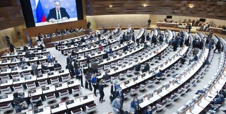BM'de Rusya Dışişleri Bakanı Lavrov'un konuşması diplomatlarca protesto edildi