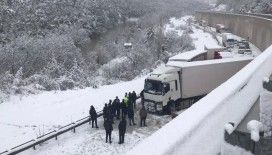 Tokat’ta D-100 kara yolu ulaşıma açıldı