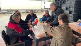 Ülkelerine dönemeyen Ukraynalı tır şoförleri, Antalya'da misafir ediliyor