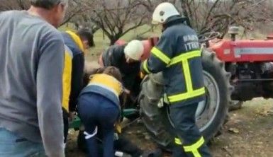 Kayısı bahçesindeki kazada öldü