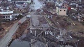 Bucha, Irpin, Gostomel ve Vorzel’i Kiev’e bağlayan geçici köprü açıldı