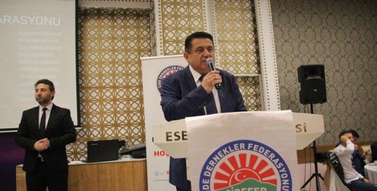 Cide-Fed iftarına yoğun katılım