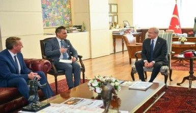 CHP Genel Başkanı Kılıçdaroğlu, ABD Büyükelçisi Flake ile görüştü