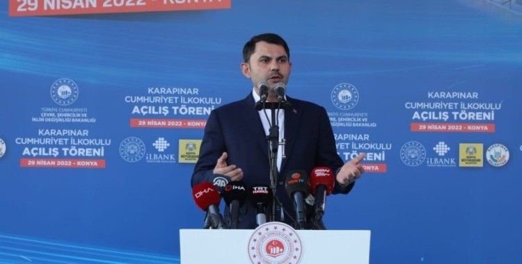 Bakan Kurum: “Türkiye, son 20 yılda eğitim alanında çağ atlamıştır”