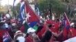 Küba'da 1 Mayıs kutlaması