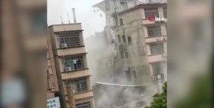 Çin’de çöken 8 katlı binada can kaybı 26’ya yükseldi