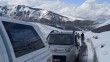 Nemrut Dağı’nda karda mahsur kalan 10 vatandaşı AFAD ve jandarma kurtardı