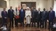 Diyanet İşleri Başkanı Erbaş, Cibuti Din İşleri ve Vakıflar Bakanı Barreh’i kabul etti