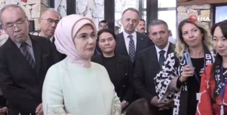 Emine Erdoğan: "Tüm çocuklarımızın aileleriyle müzelerdeki eserlerimizi gelip görmeleri lazım"