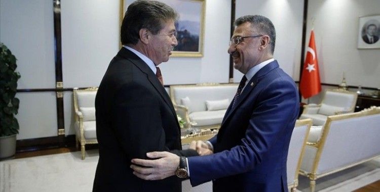 Cumhurbaşkanı Yardımcısı Oktay, KKTC Başbakanı Üstel ile telefonda görüştü