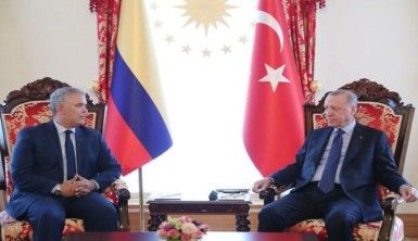 Cumhurbaşkanı Erdoğan, Kolombiya Cumhurbaşkanı Duque ile görüştü