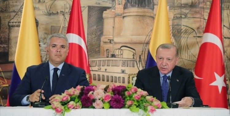 Cumhurbaşkanı Erdoğan: Türkiye-Kolombiya ilişkilerini stratejik ortaklık seviyesine yükselttik