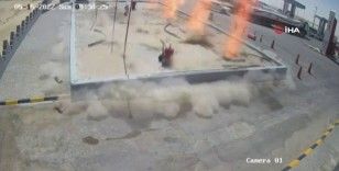Suudi Arabistan’da benzin istasyonunda patlama