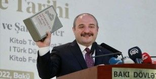 Bakan Varank, Bakü'de 'Azerbaycan Düşünce Tarihi' kitabını tanıttı
