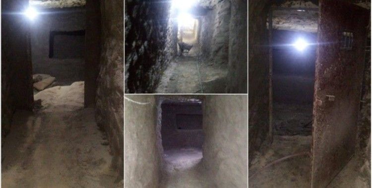 Terör örgütü YPG/PKK kazıdığı tünellerin içine hücreler inşa ediyor
