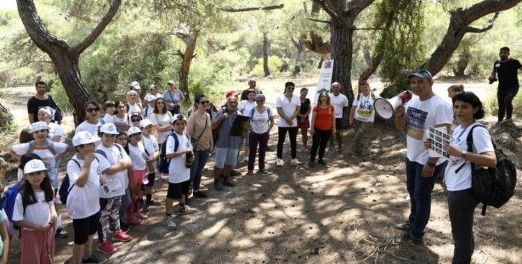 Ormandan torbalarca çöp çıktı