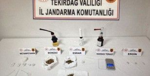 Tekirdağ’da uyuşturucu operasyonu: 2 kişi tutuklandı