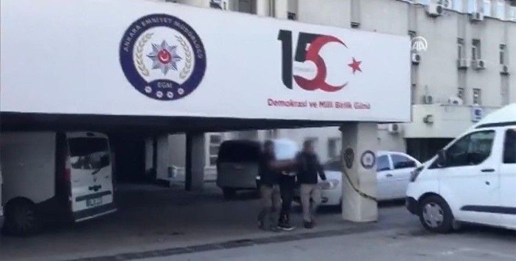 Interpol tarafından kırmızı bültenle aranan 2 yabancı uyruklu DEAŞ'lı terörist, Ankara'da yakalandı