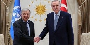 BM: Erdoğan ve Guterres'in görüşmesi, tahılı küresel pazara ulaştırmanın yollarına odaklandı
