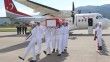 Şehit Fatih Özkaya’nın naaşı Zonguldak Havalimanı’na getirildi
