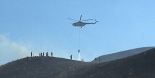 Manisa’da korkutan yangın: Yangına havadan ve karadan müdahale edildi